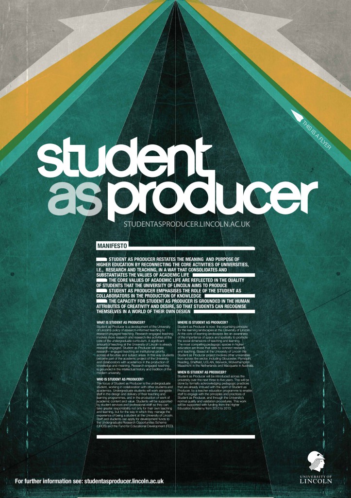 Student-as-Producer